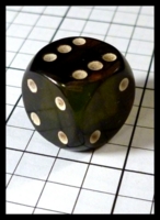 Dice : Dice - 6D Pipped - Green Bakelite .75 - Ebay Jus 2014